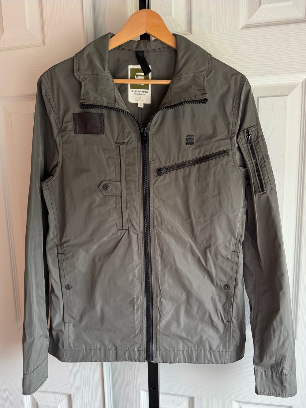 G-Star Timor Nylon Cargo Jacket Gray 
Men’s Size: M - Picture 2 of 7